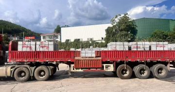 葫芦岛 芝麻灰花岗岩地铺石出货日常