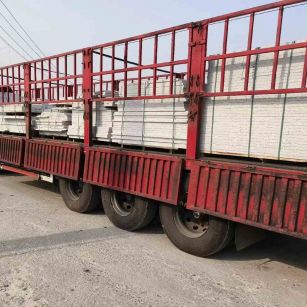 葫芦岛 白麻荔枝面外墙干挂，工厂装车日常