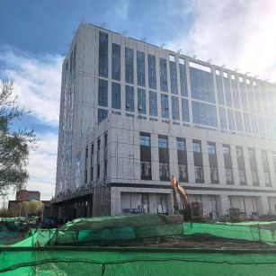 葫芦岛 白麻花岗岩石材外墙干挂