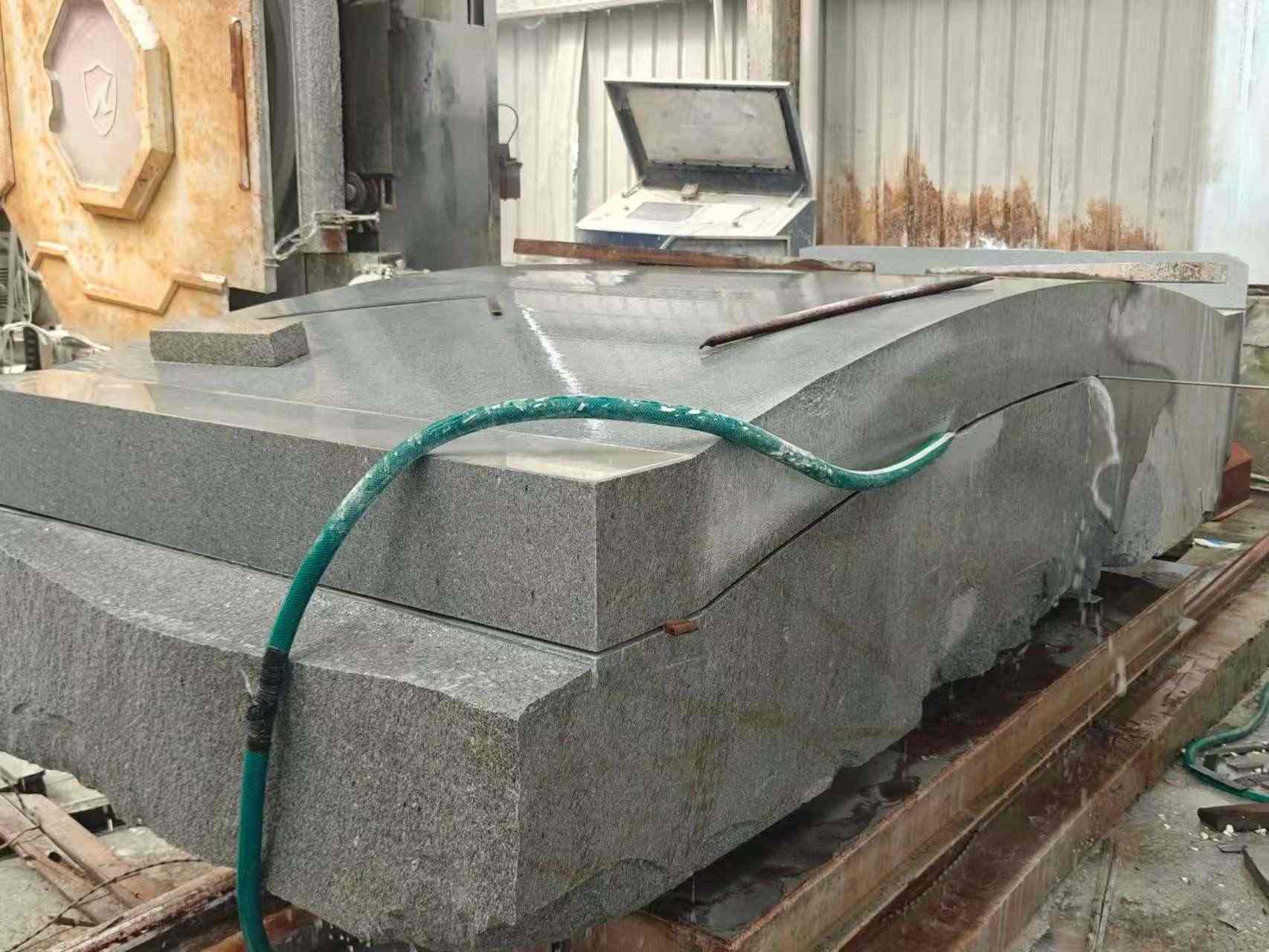 葫芦岛 芝麻灰异型加工-拱桥