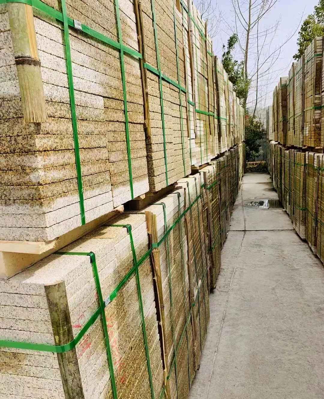 葫芦岛 黄金麻花岗岩荔枝面地铺石