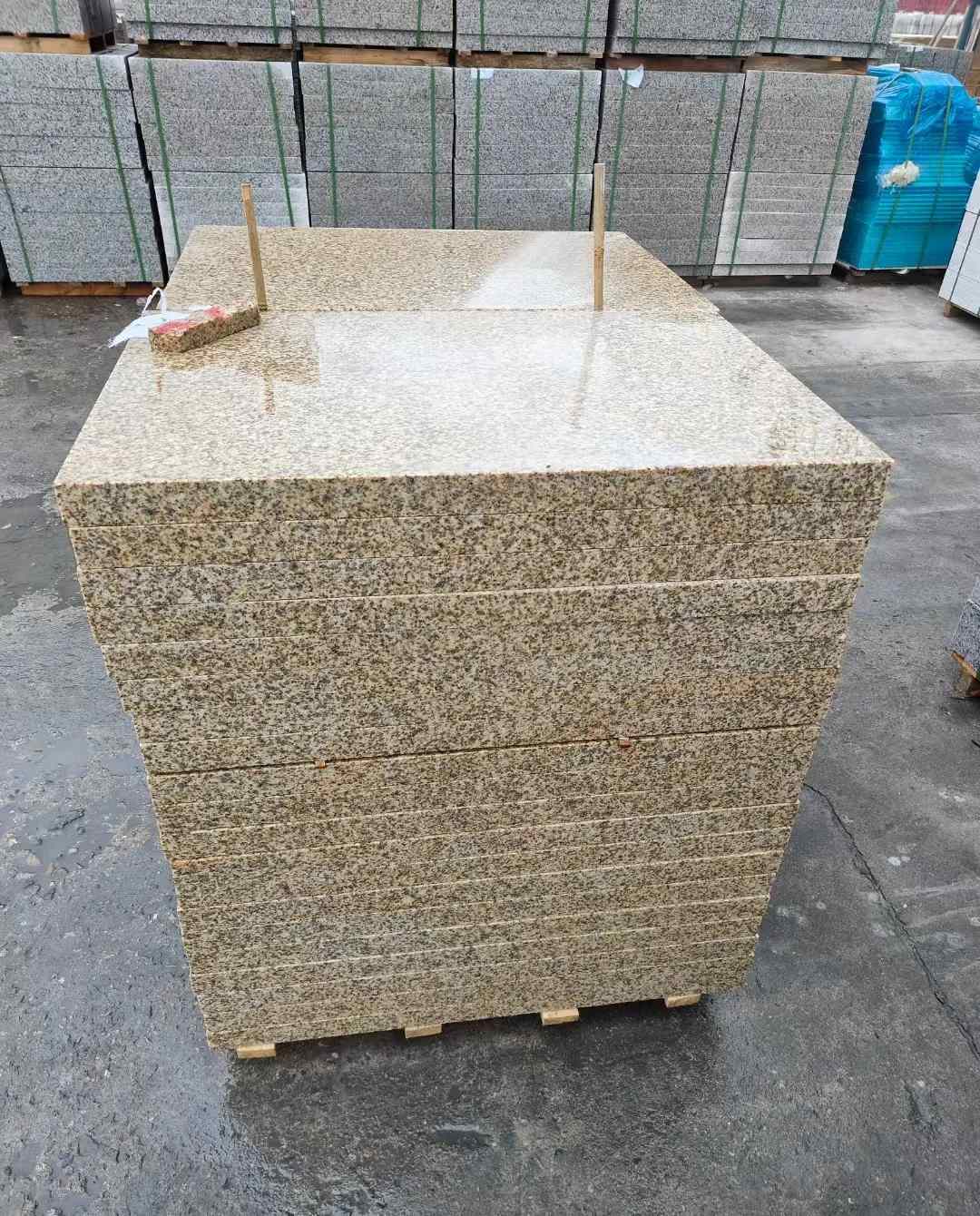 葫芦岛 湖北黄金麻花岗岩石材荔枝面外墙石材